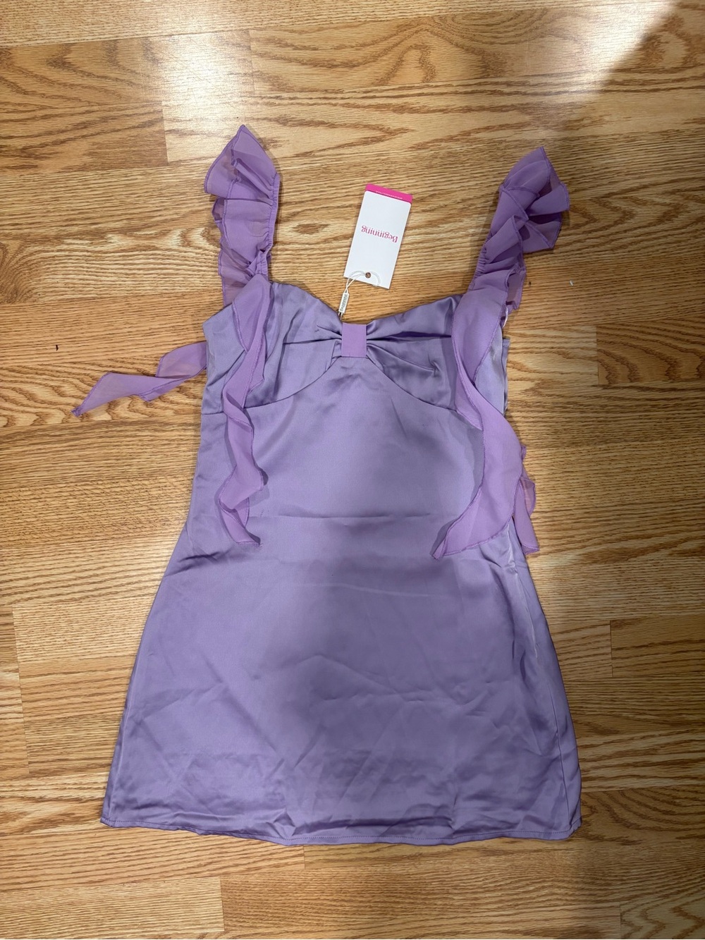 NWT Beginning Boutique Homecoming Dress Lilac